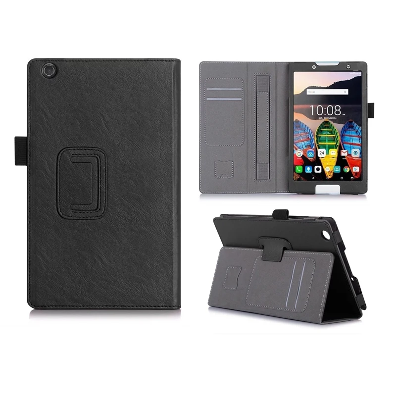 

For lenovo tab2 A8 PU leather stand protective Case cover for lenovo tab 2 A8-50 A8-50F A8-50LC 8'' Tablet with Card Slot