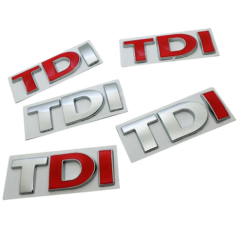 Значок TDI эмблема наклейка с логотипом для Volkswagen VW Polo Golf Jetta Passat b5 b6 GTI Touran Bora
