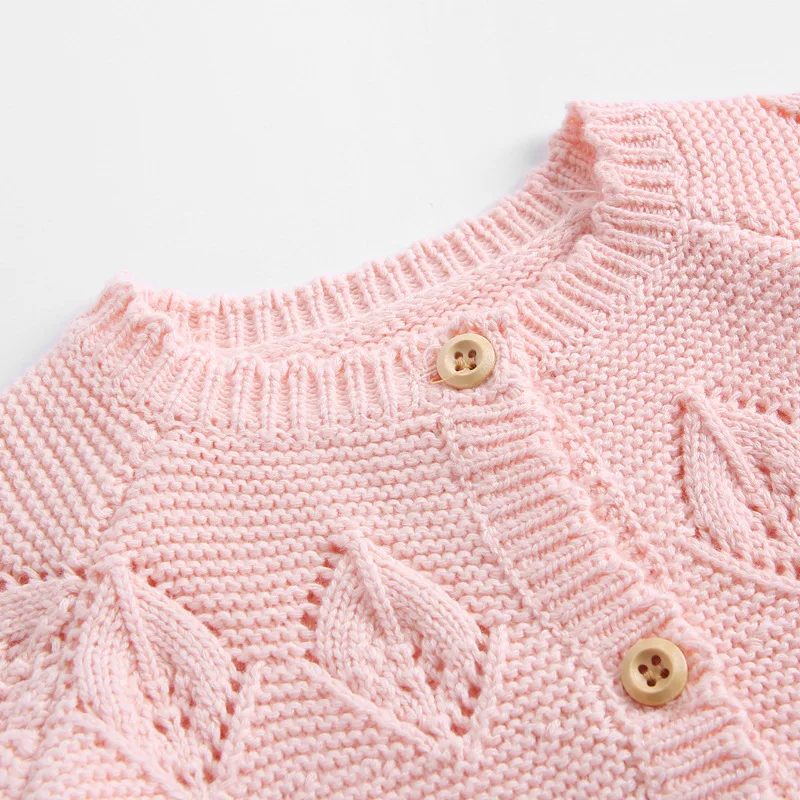 New Born Baby Cardigan Infant Kids Autumn Winter Cotton Knitted Sweater For Toddler Baby Boys Girls Clothes Knit Cardigan 0-2y