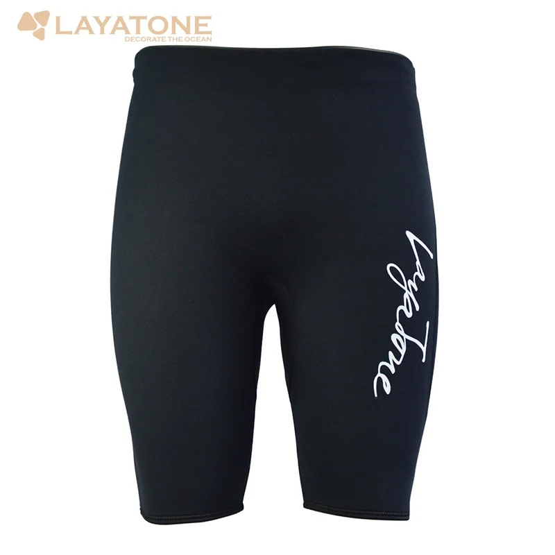 Layatone Wetsuit Shorts Men 3mm Neoprene Shorts Women Scuba Diving Surfing Wet Suits Canoeing