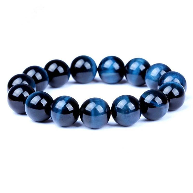 Bracelet oeil de tigre bleu