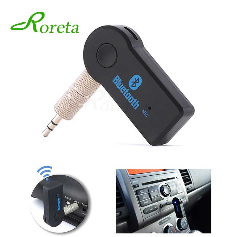 Wireless Transmitter /& Receiver Wireless A2DP Audio 3.5mm Jack Aux Adapter