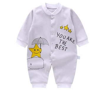 

Newborn Baby Clothing bodysuit Boys girls Cotton Long sleeved One Pieces Cartoon for Children kids