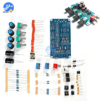 

NE5532 Preamp Amplifier Board DIY Kits Volume Control Board Treble Midrange Bass DIY Dual AC 15 V Modulo Amplificador
