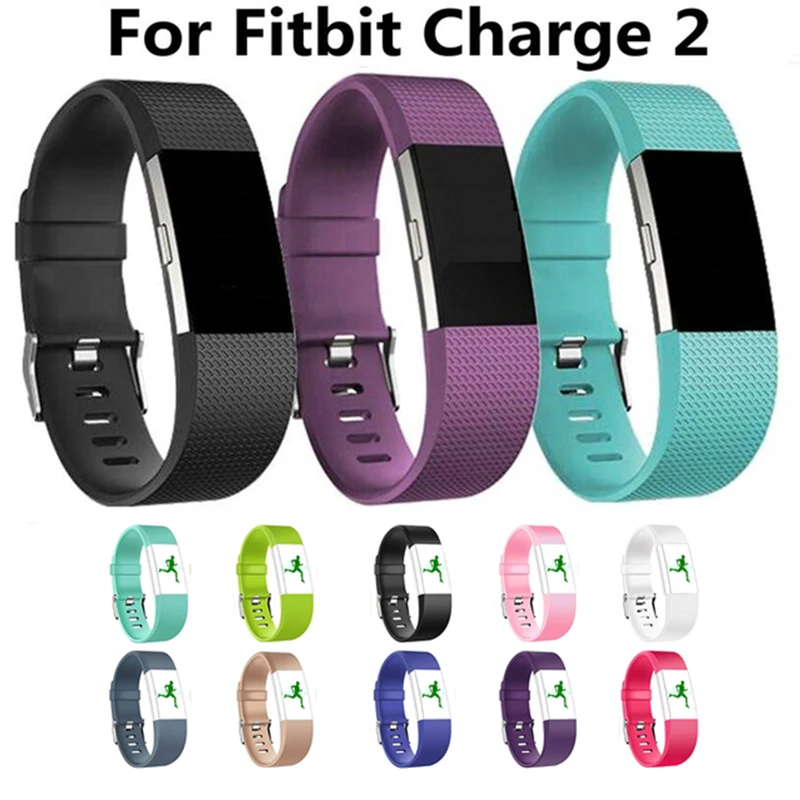 Прочный смарт-браслет запасные части для Fitbit Charge 2 ремешок для Fit bit Charge2 Гибкая повязка на запястье узор кожаный браслет