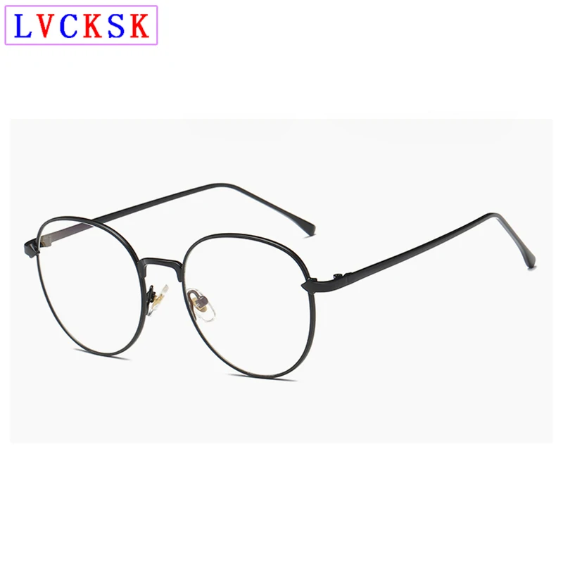 New Vintage Women's Blue light blocking Glasses Men's Round Computer Gaming Eyeglasses Metal Frame Anti Blue Ray 5 Color L3