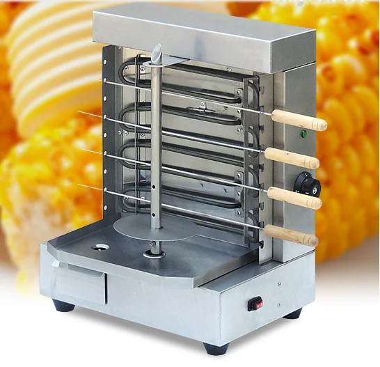 Super quality electric kebab machine motor rotary meat raosting machine