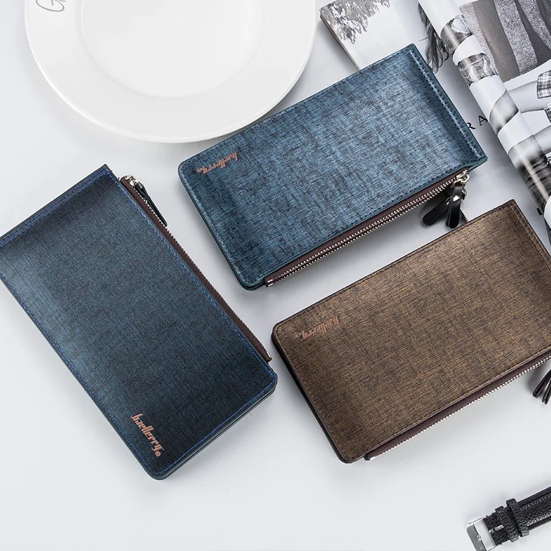 ID Bank Credit Business Phone Card Holder Men Wallet Coin Purse Case For Kashelek