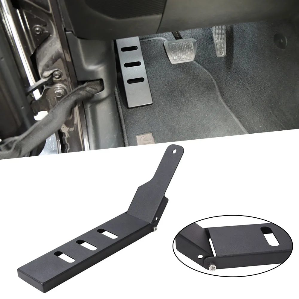 Педали для Jeep Wrangler JL 2018 + черная левая подставка ног педаль декоративная крышка