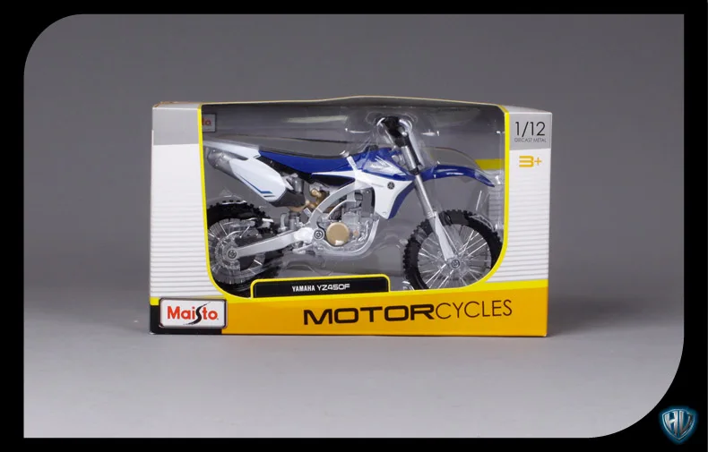 Maisto 13021 1:12 Scale YAMAHA YZF450F Motorcycle Diecast Model For Boys&Girls Maisto 13021 1:12 Scale YAMAHA YZF450F Motorcycle Diecast Model For Boys&Girls