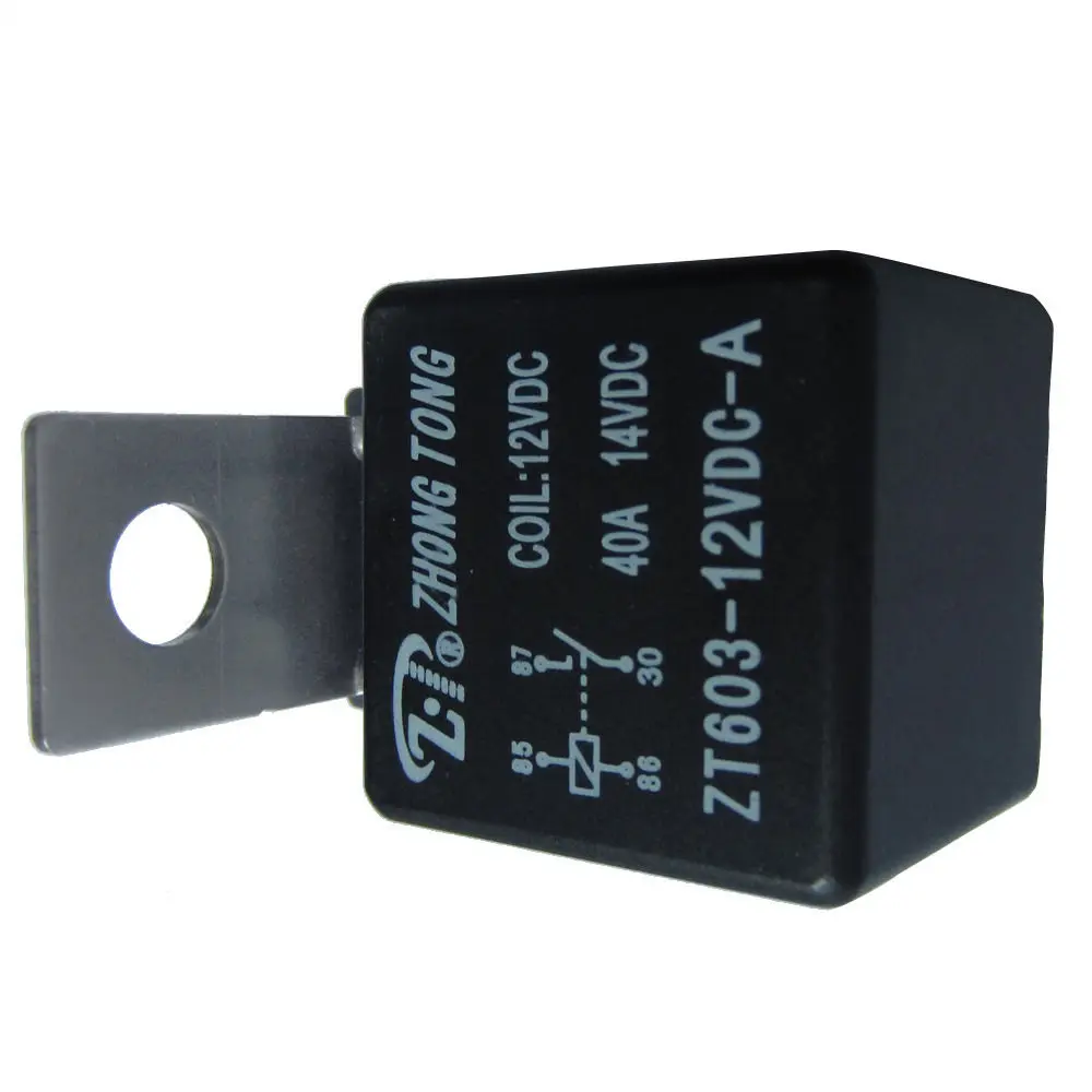 Ee Support 10pcs Iron Duty 12v 40a 40 Amp Spst Relay
