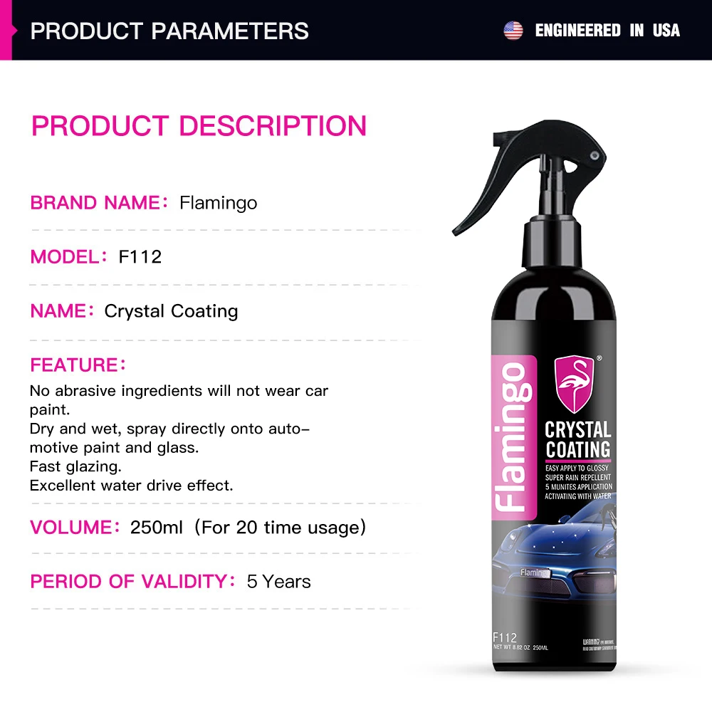US $37.79 Crystal Ceramic Car Coating And Windshield Wiper Cleaner Kit Window Glass Washing Paint Care Nano Coating High Gloss Shine Wax