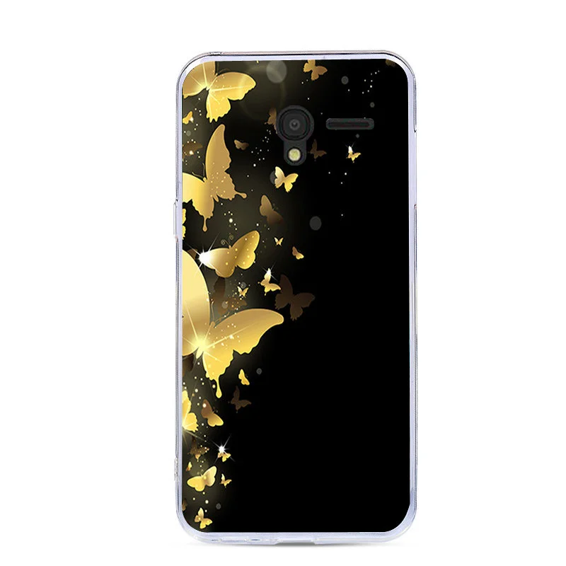 Чехол для Alcatel OneTouch Pixi 3 4 5 дюйма мягкий силиконовый чехол из ТПУ с рисунком Pixi3 5017