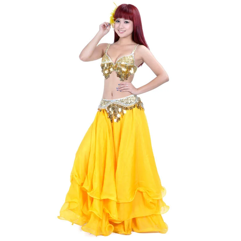 2019 New Belly Dance Costumes Oriental Dance Outfits 3pcs Women