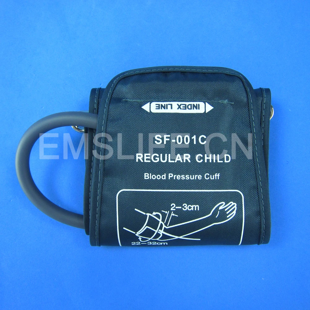 

Metal ring child size blood pressure cuff for patient monitor,NIBP cuff for sphygmomanometer