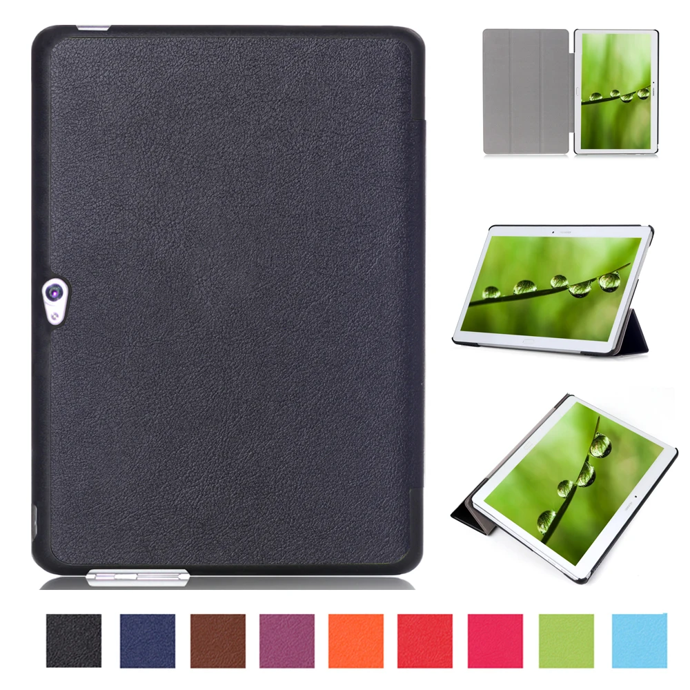 

for Huawei [M2 10.0] Case, Ultra Slim Case + PU Leather Smart Cover Stand Auto Sleep/Wake for 10.1" Tablet Mediapad M2-A01W/L