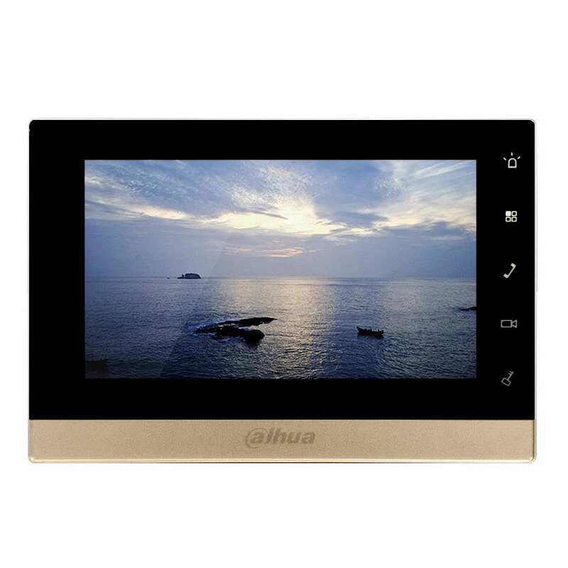 Dahua Multi language VTH1550CH 7 дюймовый 800X480 домофон Разрешение Английский Сенсорный Экран