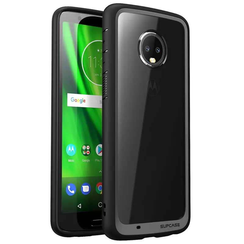 For Moto G6Plus Case SUPCASE UB Style Series Anti-knock Premium Hybrid Protective TPU Bumper + PC Clear Back Cover Phone |
