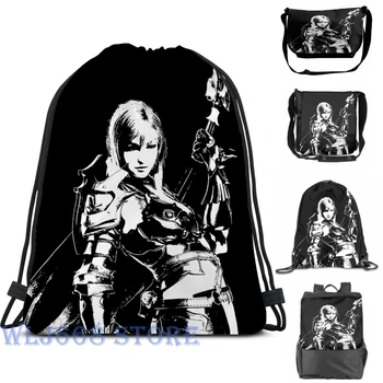 

Funny graphic print shoulder Bags women Weathered Aranea Final Fantasy XV Single shoulder backpack travel for men Gym Bag