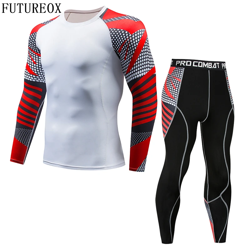 2018 New Long Sleeve Rash Guard Full Pattern FUTUREOX Compression Shirt Multipurpose Fitness MMA Top Shirt Perfect Men's Set 2018 New Long Sleeve Rash Guard Full Pattern FUTUREOX Compression Shirt Multipurpose Fitness MMA Top Shirt Perfect Men's Set