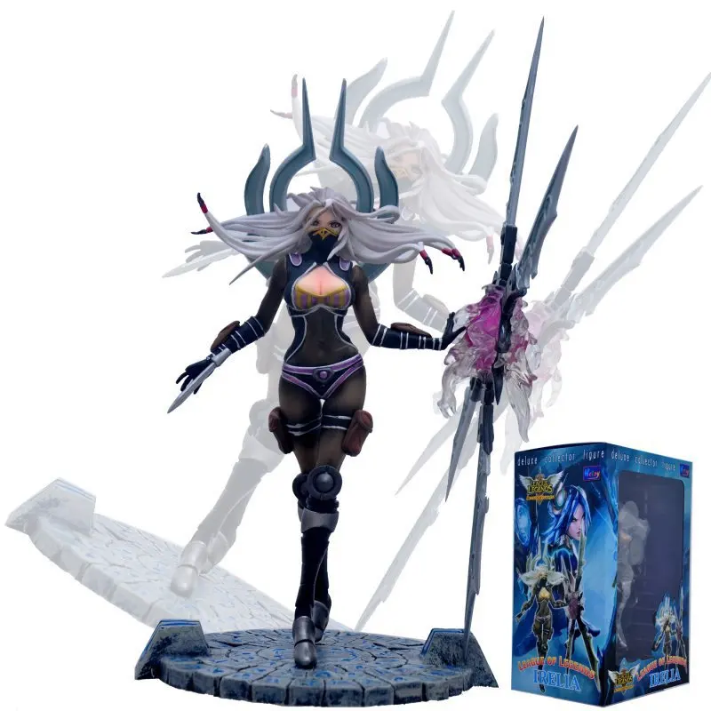 

lol New Arrival 27cm Irelia PVC Action Figure Model Toys Christmas Birthday Gift