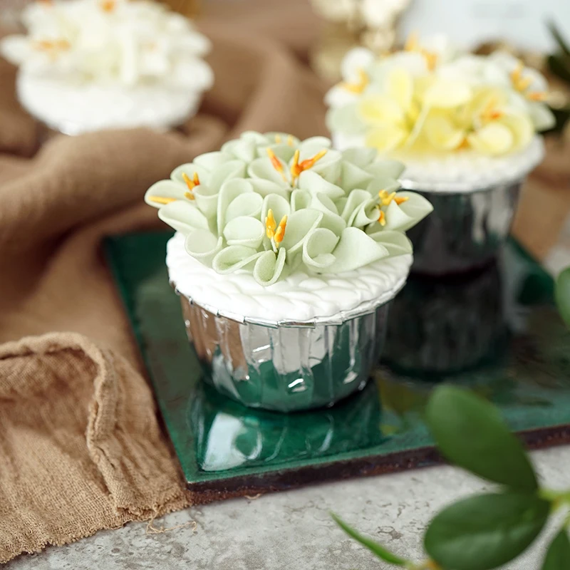 SWEETGO искусственный цветок кекс плесень 10 см Высота глина десерт украшения для витрины фотографии реквизит торт еда магазин