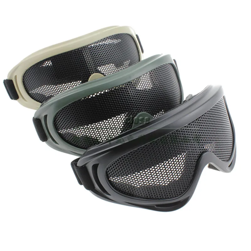

X400 Mesh Glasses Impact Resistance Super Toughness Windbreak Sand For Outdoor Tactical Competition Cosplay Live CS Game