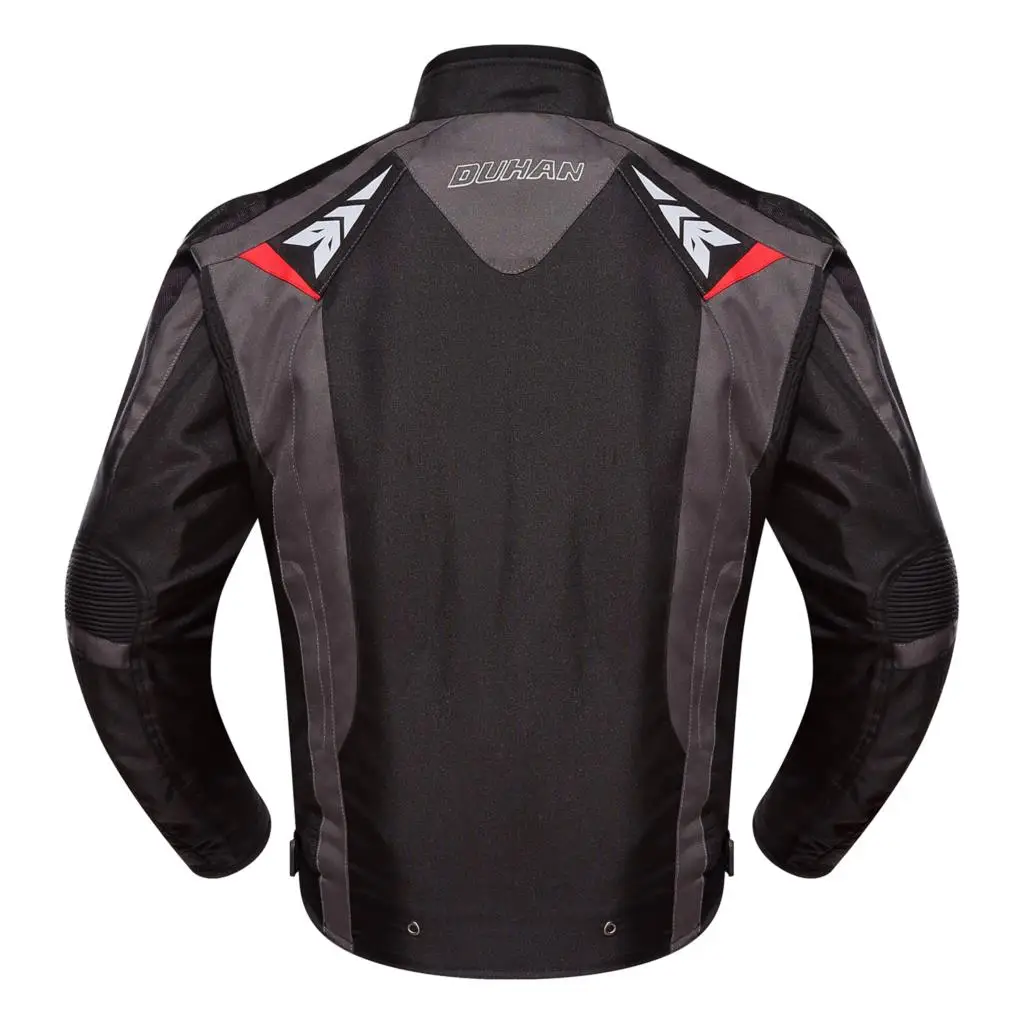 DUHAN мотоциклетная куртка мужская водонепроницаемая мотоциклетная куртка защитная Экипировка Оксфорд мотокросса внедорожная гоночная куртка с 5 протекторами