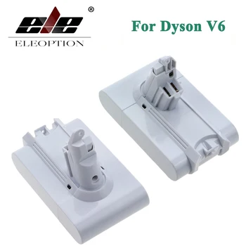 

2x ELEOPTION 21.6V 3000mAh Li-ion Replacement Battery For Dyson V6 Mattress Cordless Handheld Vacuum Cleaner For Dyson DC58 DC59