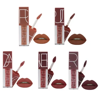

Hot Brand Long Lasting Velvet Lips Tint Liquid Lipstick Matte Beauty Cosmetics Sexy Nude Pigment Matte Lip Gloss Tattoo Makeup