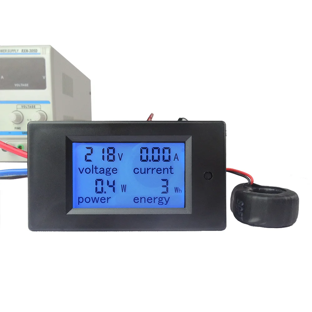 AC 80V 260V 100A 4 in 1 Digital LCD Display Digital