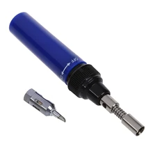 Стиль Синий Ручка Форма беспроводные бутан Многоцелевой Газовый паяльник припой инструмент