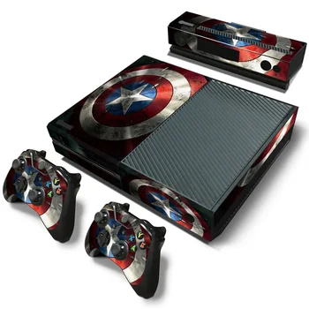 

PVC Skin Sticker For Xbox One Console + 2 Pcs Controller Skin + Kinect Skin Sticker Set