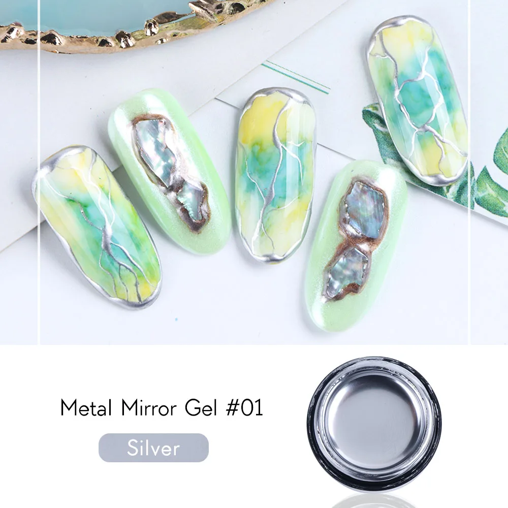 6 мл Гель-лак для ногтей Morandi цвет металлик зеркальный блеск УФ-гель для рисования паук цветок рисунок лак для ногтей искусство LA776