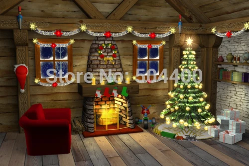 

5X7ft Art fabric photo studio newborn backdrop photography background christmas backdrop D-4103