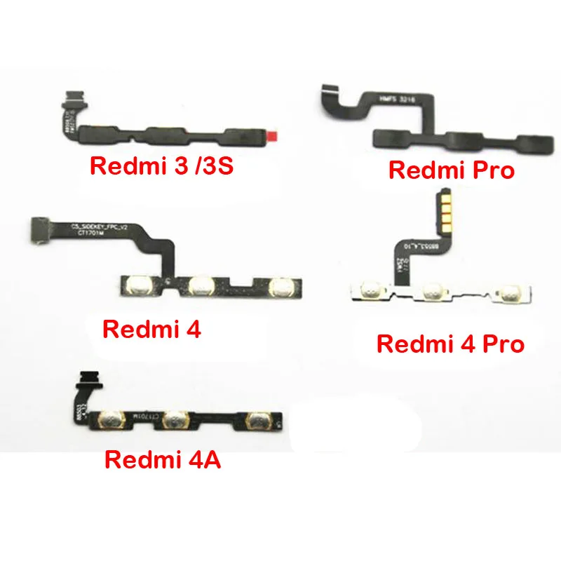 for xiaomi redmi 3 3s pro 4a redmi 4 pro power volume button flex cable replacement parts in for xiaomi redmi 3 3s pro 4a redmi 4 pro power volume button flex cable replacement parts in