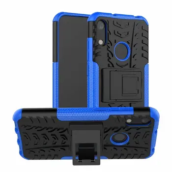 

Case on for Huawei Honor 8A Case Honor8A Silicone Rugged Armor Bumper Shockproof Hard Cover for Honor 8A 8 A 8X 8S