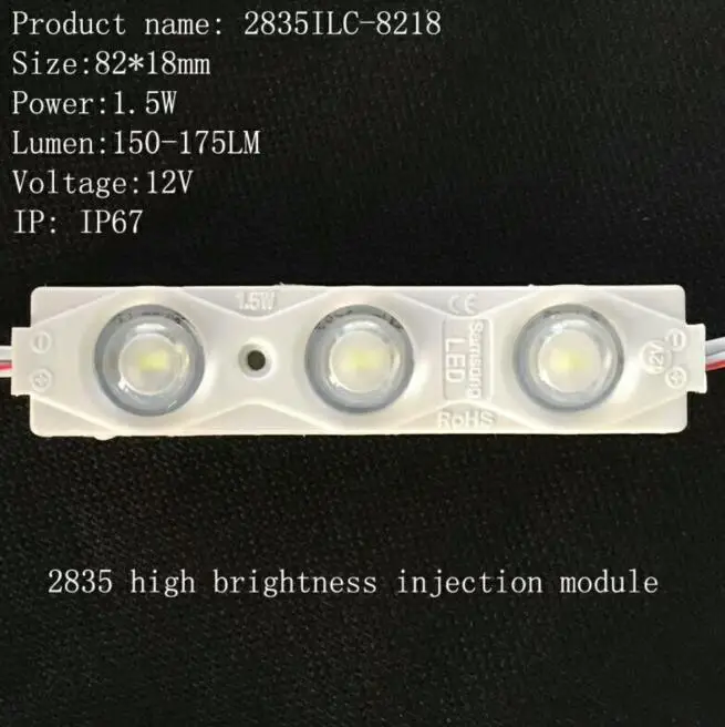 Ультра яркие 5730 Светодиодные модули DC 12 V SMD 3 светодиодный s знак светодиодная подсветка для Channel Letters белый теплый белый