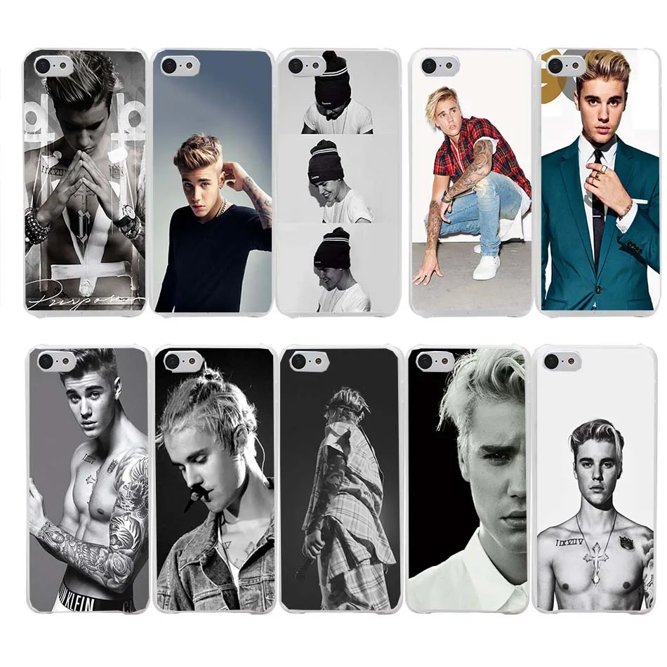 276O Coque 2016 Hot Justin Bieber Purpose Album Hard Clear Case Transparent Cover for font b