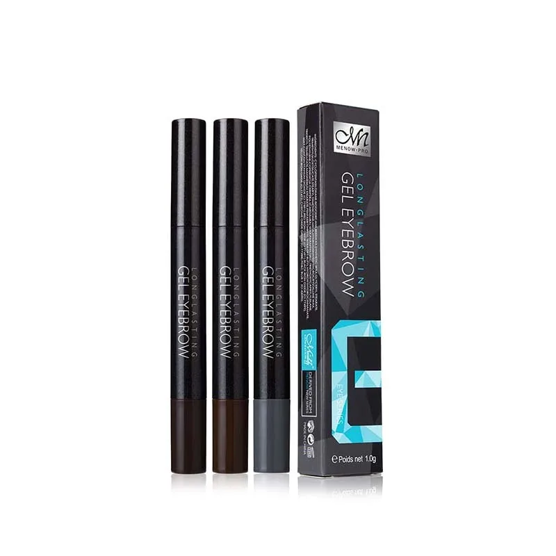 MENOW бренд Make up бровей Водонепроницаемый длительный МАКИЯЖ Anti-Smudge гель карандаш для бровей Прямая поставка Косметика E403