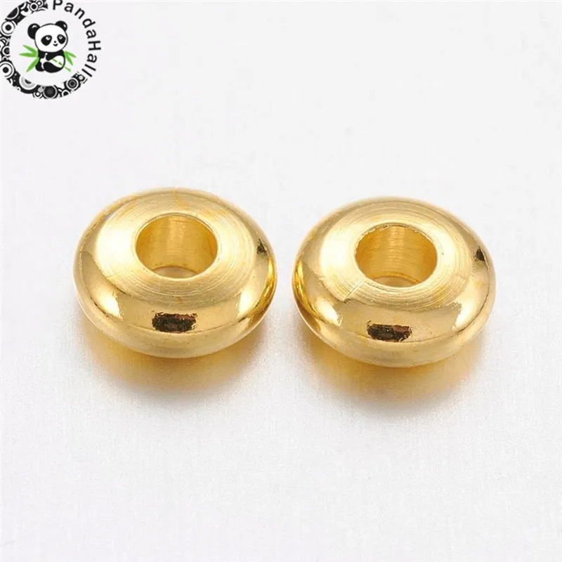 500pcs-Brass-Bead-Spacers-Abacus-Golden-5x2mm-Hole-1-1-5mm
