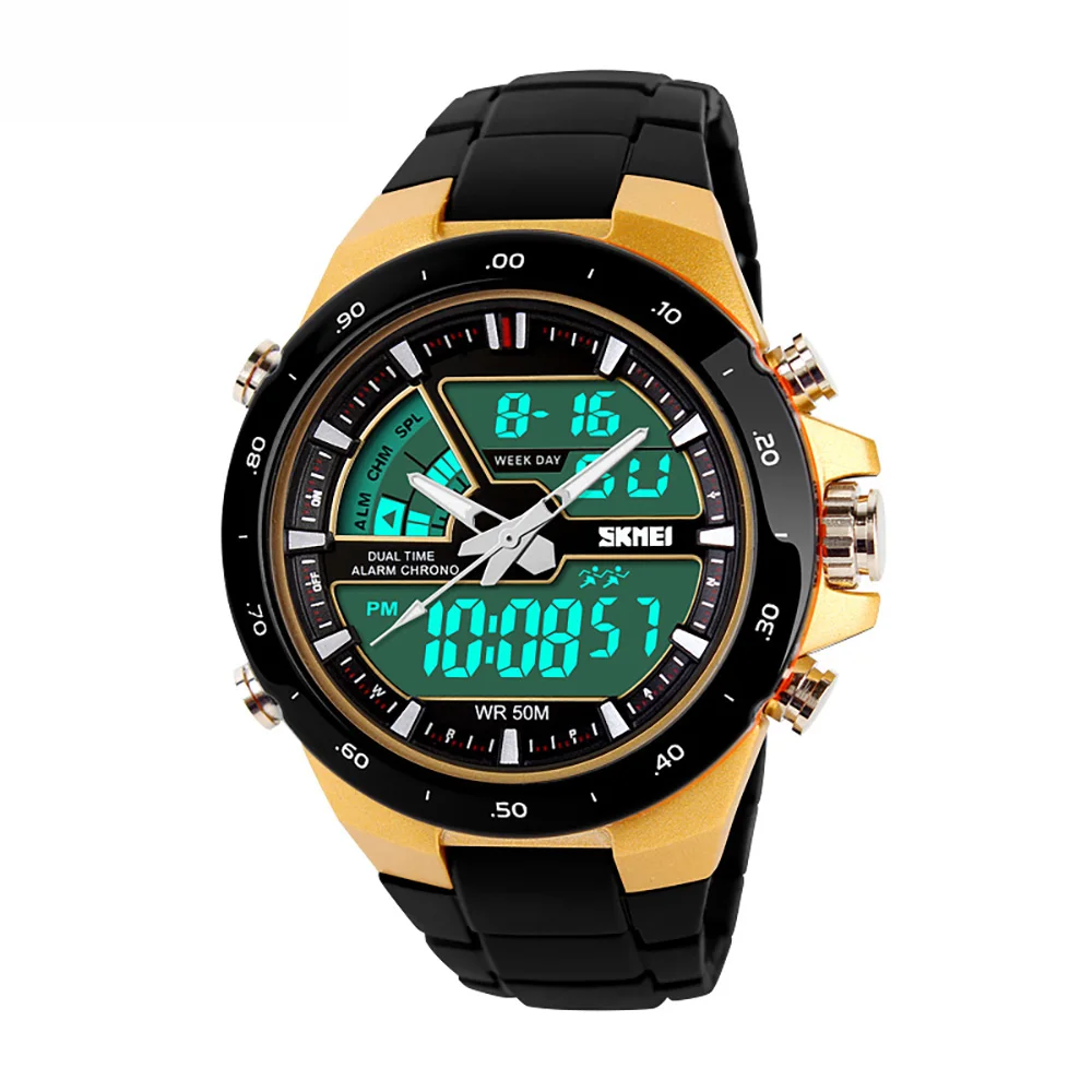 New 2017 Brand SKMEI Watches Men Sports Relojes Male Clock Dive Swim Fashion Digital Watch Military Multifunctional Wristwatches