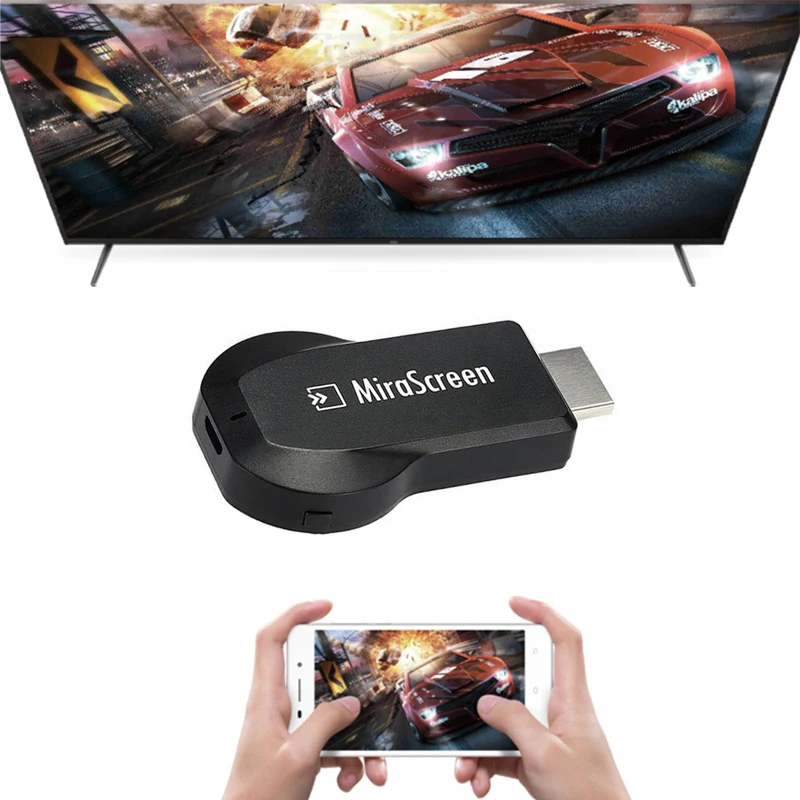 2,4G 5G Miracast Android tv Dongle Mirascreen HDMI Stick Беспроводной Wi-Fi дисплей приемник 1080P HD Airplay медиа стример адаптер