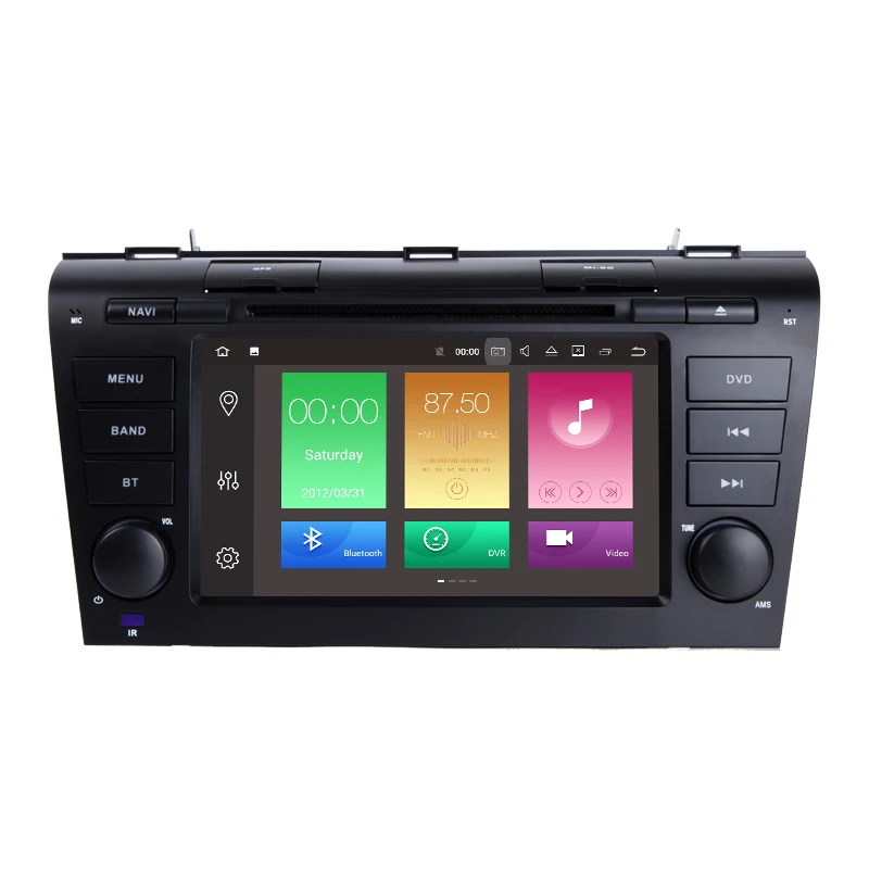 RoadRision 7" Double 2 Din Car Stereo DVD Player Navigation for Mazda 3