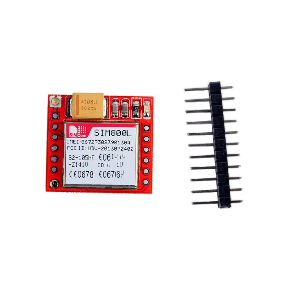 SIM800L GPRS GSM телефон Модуль платы четырехдиапазонный бортовой + антенна SIM800L GPRS GSM телефон Модуль платы четырехдиапазонный бортовой + антенна