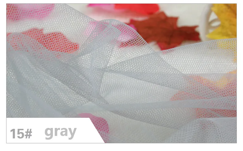 Buulqo мягкий тюль сетка ткань сплошной цвет сетка полиэстер тюль рулон для свадебного платья 100x160 см