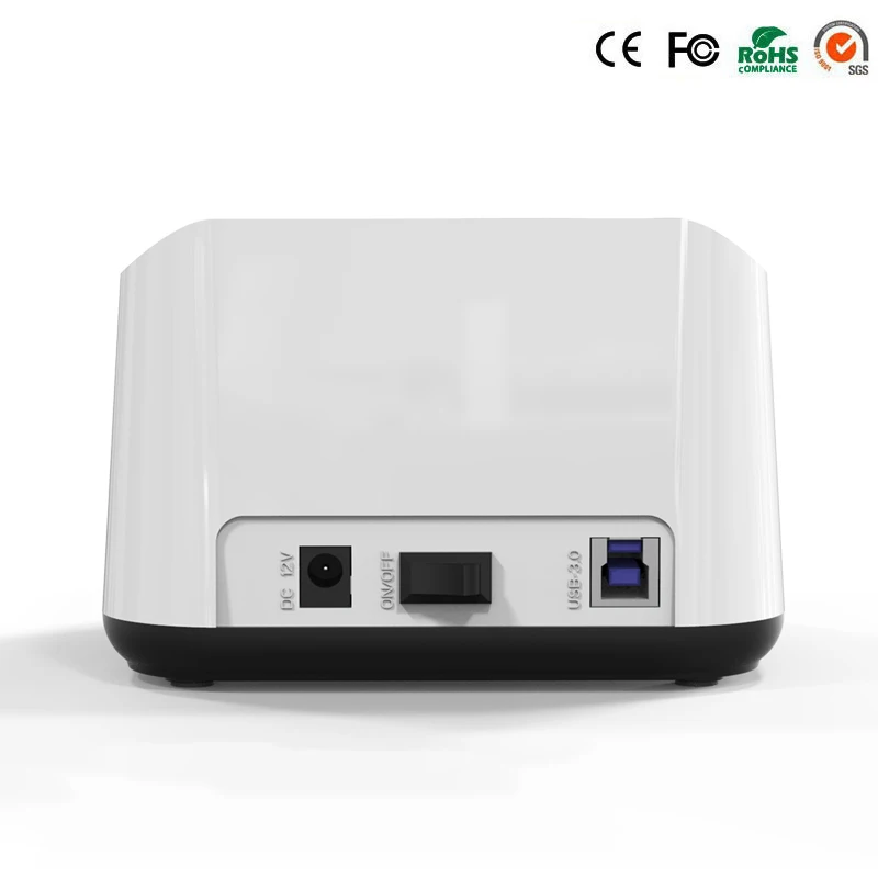 Двойной отсек 2 5 3 дюймов жесткий диск Внешний чехол 6 Гбит/с Sata к Usb 0 Hdd док станция