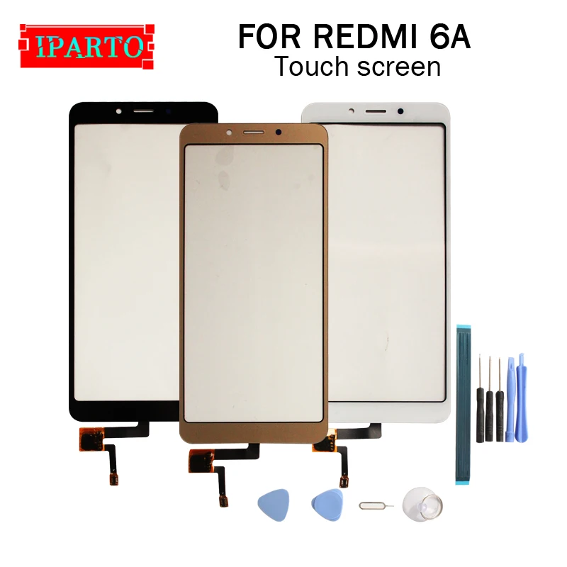 

5.45 inch for Xiaomi redmi 6a Touch Screen Glass 100% Guarantee Original Digitizer Glass Panel Touch Replacement For redmi 6a