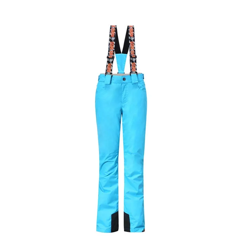 Gsou зимние женские лыжные ветрозащитные водонепроницаемые брюки супер теплые походные брюки для катания на лыжах брюки для сноуборда стиль Термоодежда
