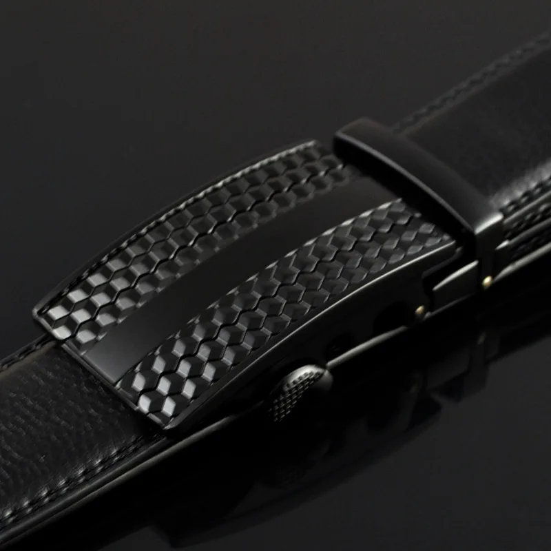 Мужской кожаный ремень Musenge дизайнерский роскошный автоматический ремень|mens belts